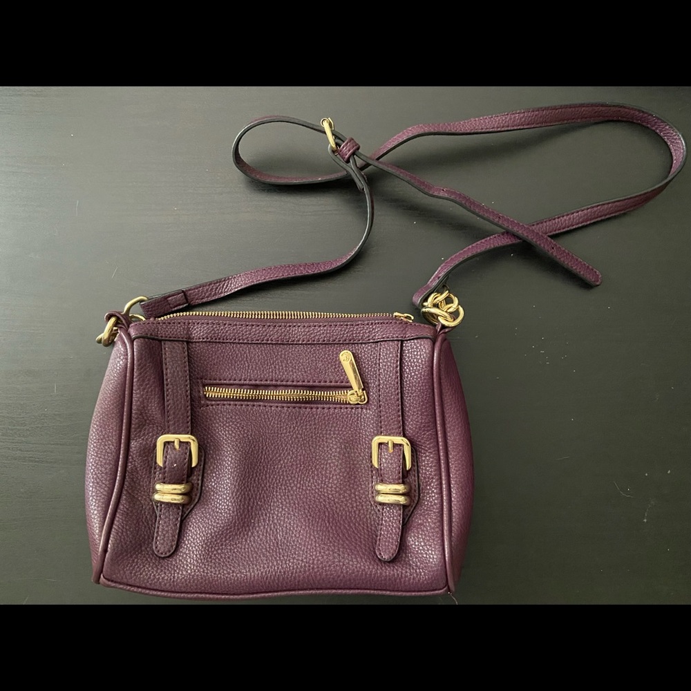 Purple cross bag